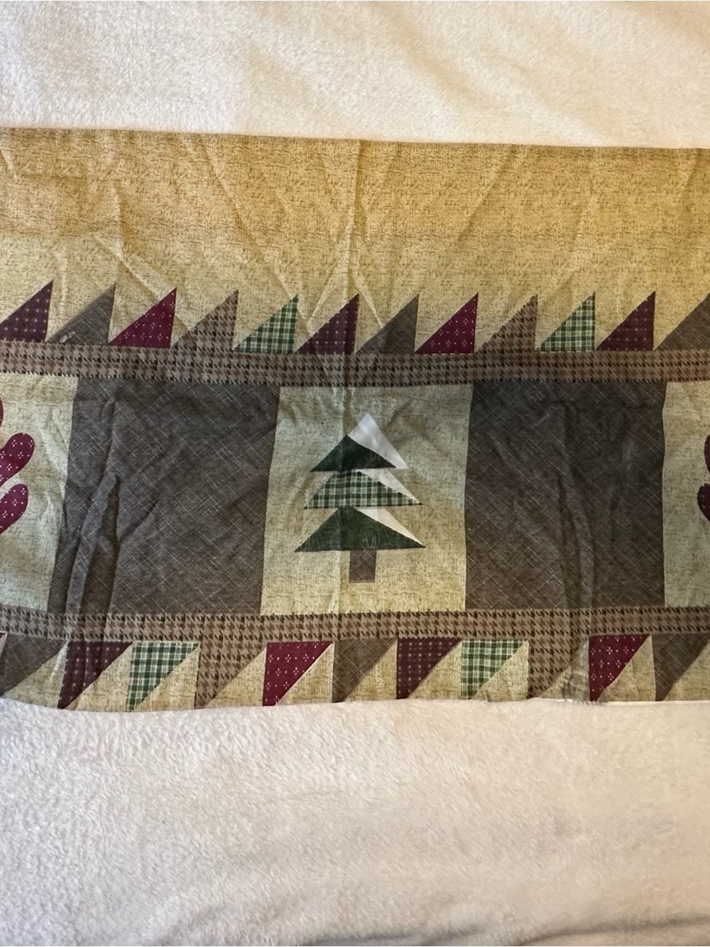 Rustic Green and Brown Pine Tree Vance - Home Other